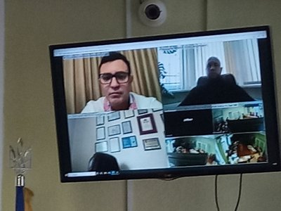 У Дніпрі триває засідання у справі Миколи Тищенка: нардеп приєднався по відеозвʼязку У Дніпрі триває засідання у справі Миколи Тищенка: нардеп приєднався по відеозвʼязку