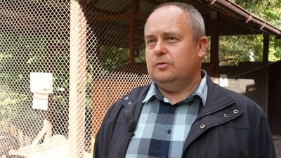 Інженер комунального підприємства "Парки і сквери міста Хмельницького" Тарас Панасюк Інженер комунального підприємства "Парки і сквери міста Хмельницького" Тарас Панасюк