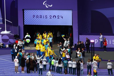 Делегація збірної України прибула на церемонію закриття Паралімпіади-2024 Делегація збірної України прибула на церемонію закриття Паралімпіади-2024
