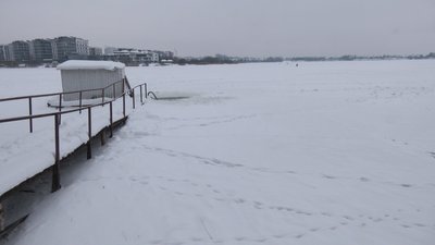 "Прийшов скупався — як на світ народився": що кажуть рівняни про занурення в ополонку на Басовому Куті "Прийшов скупався — як на світ народився": що кажуть рівняни про занурення в ополонку на Басовому Куті