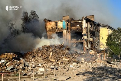 Наслідки обстрілу Краматорськ Донецька область 31 липня 2025 рік Наслідки обстрілу Краматорськ Донецька область 31 липня 2025 рік