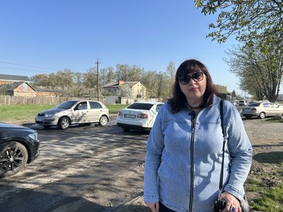 У Щербанях на Полтавщині місцеві скаржаться на розбиту дорогу У Щербанях на Полтавщині місцеві скаржаться на розбиту дорогу