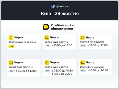 У Києві та області діятимуть графіки обмеження електроенергії. Коли вимикатимуть світло У Києві та області діятимуть графіки обмеження електроенергії. Коли вимикатимуть світло