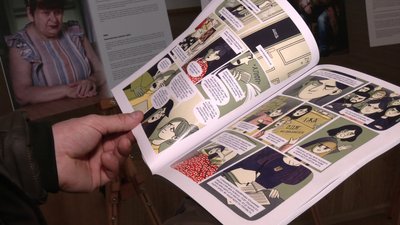 У Рівному презентували комікс-книгу про людей, які постраждали через війну У Рівному презентували комікс-книгу про людей, які постраждали через війну