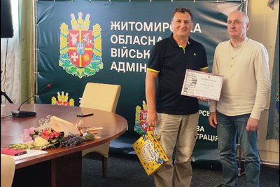 В Житомирі нагородили переможців щорічного обласного конкурсу "Краща книга року" В Житомирі нагородили переможців щорічного обласного конкурсу "Краща книга року"