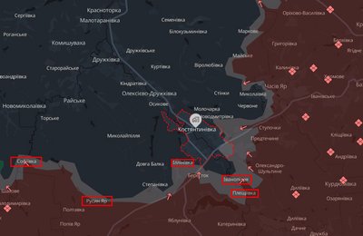 Бої біля Костянтинівки Бої біля Костянтинівки