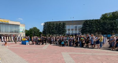 Прощання зі старшим солдатом Дмитром Бойком з Хмельниччини Прощання зі старшим солдатом Дмитром Бойком з Хмельниччини