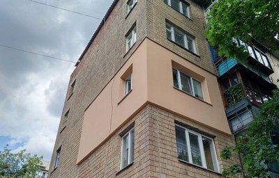 Утеплення фасаду, хрущовка, житловий будинок, теплопостачання