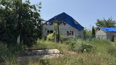 зруйнований будинок село Рубці Лиманська громада Донецька область 6 червня 2025 рік зруйнований будинок село Рубці Лиманська громада Донецька область 6 червня 2025 рік