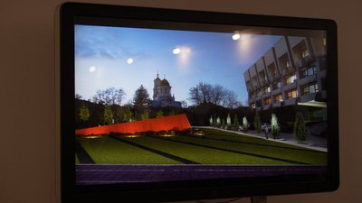 У Сумах презентували підсумки конкурсу на кращий проєкт меморіального скверу У Сумах презентували підсумки конкурсу на кращий проєкт меморіального скверу