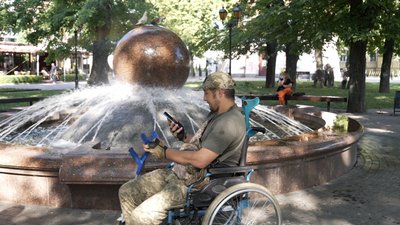 Захисник Тарас Ужвій. Вінниця. 27.08.2025 Захисник Тарас Ужвій. Вінниця. 27.08.2025