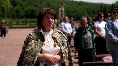 Уляна Вишнівецька, мати бійця, проща Уляна Вишнівецька, мати бійця, проща