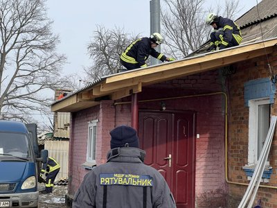У Роменській громаді пошкоджені будинки та заклад освіти через удар БпЛА