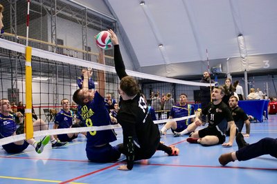 Луцька команда з волейболу сидячи увійшла до четвірки найкращих на фіналі Всеукраїнських Ігор ветеранів 2025 Луцька команда з волейболу сидячи увійшла до четвірки найкращих на фіналі Всеукраїнських Ігор ветеранів 2025