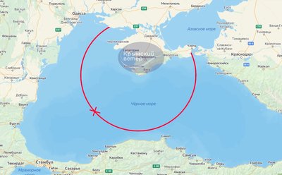 Міноборони РФ заявило про спробу атакувати кораблі Чорноморського флоту Росії за 237 км на південний захід від Севастополя Міноборони РФ заявило про спробу атакувати кораблі Чорноморського флоту Росії за 237 км на південний захід від Севастополя