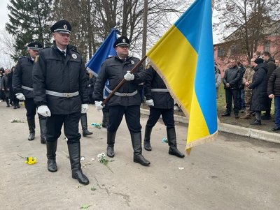 На Рівненщині прощались із бійцем бригади Лють На Рівненщині прощались із бійцем бригади Лють