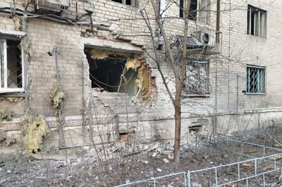 Наслідки обстрілів Донеччини 7 січня. Фото: Telegram/поліція Донеччини Наслідки обстрілів Донеччини 7 січня. Фото: Telegram/поліція Донеччини