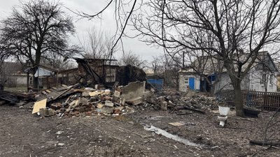 Наслідки обстрілу Олександрівка Донецька область 3 січня 2026 рік Наслідки обстрілу Олександрівка Донецька область 3 січня 2026 рік