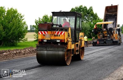 На Сумщині розпочали ремонт дороги на маршруті Суми – Лебедин На Сумщині розпочали ремонт дороги на маршруті Суми – Лебедин