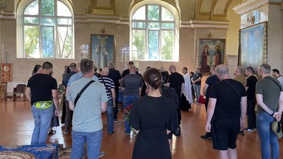 У Херсоні поховали загиблого на війні 40-річного солдата Сергія Пантака У Херсоні поховали загиблого на війні 40-річного солдата Сергія Пантака