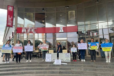 В Житомирі провели пікет за чіткі терміни служби В Житомирі провели пікет за чіткі терміни служби