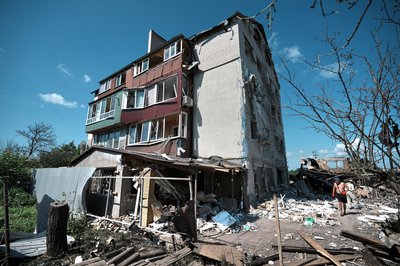 У Чугуєві внаслідок ракетного удару в ніч на 9 червня був пошкоджений будинок