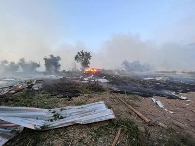 Російські військові атакували цивільну інфраструктуру на Одещині дронами Російські військові атакували цивільну інфраструктуру на Одещині дронами