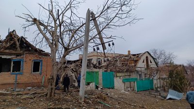 селище Ясногірка Краматорська громада наслідки обстрілу армії РФ Донецька область 27 листопада 2024 рік селище Ясногірка Краматорська громада наслідки обстрілу армії РФ Донецька область 27 листопада 2024 рік