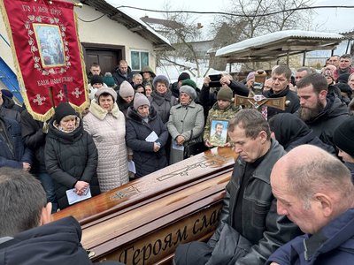Петро Душа, похорон, ЗСУ, 13 лютого 2026, Тернопіль