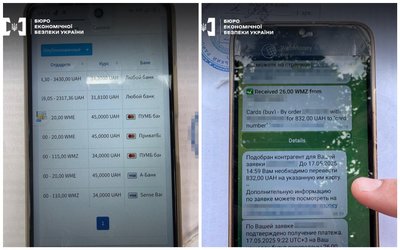 На Полтавщині викрили чоловіка, який проводив операції через заборонену російську платіжну систему На Полтавщині викрили чоловіка, який проводив операції через заборонену російську платіжну систему