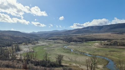 В окупованому Криму південна частина Білогірського водосховища повністю висохла В окупованому Криму південна частина Білогірського водосховища повністю висохла
