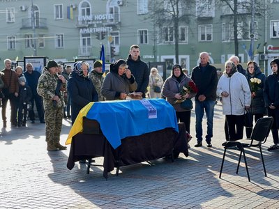 Загинув у Донецькій області: з солдатом Андрієм Михайлюком попрощалися у Рівному