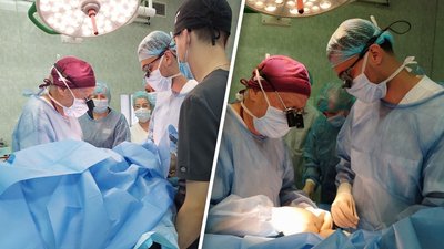 У Вінниці провели операцію 10-місячному хлопчику з рідкісною вадою кінцівок У Вінниці провели операцію 10-місячному хлопчику з рідкісною вадою кінцівок