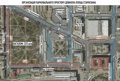 Парковка навколо Старосінної площі Парковка навколо Старосінної площі