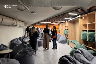 Благодійники відремонтували укриття для економічного факультету КНУ: що там є Благодійники відремонтували укриття для економічного факультету КНУ: що там є