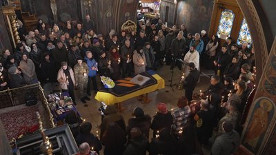 у Вінниці попрощались з оборонцем Сергієм Жуком