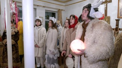 колядники вертеп Слов'янськ Донецька область 7 січня 2024 рік колядники вертеп Слов'янськ Донецька область 7 січня 2024 рік
