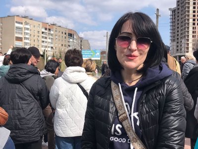 ольга місько, тернополянка, протест, забудова парку ольга місько, тернополянка, протест, забудова парку