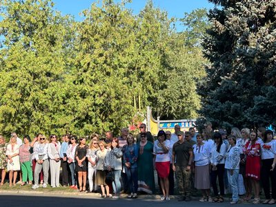 Підняття прапора 23 серпня 2024 року в Золотоноші Підняття прапора 23 серпня 2024 року в Золотоноші