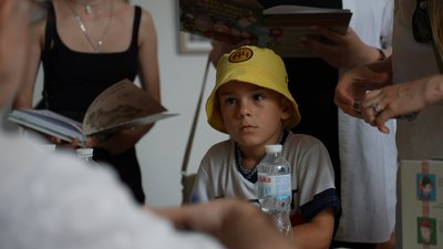 У Сумах презентували дитячу книгу "Казкові пригоди Сумислава" У Сумах презентували дитячу книгу "Казкові пригоди Сумислава"