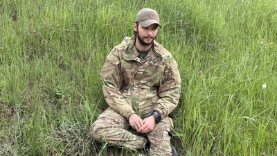Військовослужбовець 12-ї бригади НГУ "Азов" Лев "Хорус" Донецька область Військовослужбовець 12-ї бригади НГУ "Азов" Лев "Хорус" Донецька область
