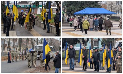 Загинув торік на Донеччині: на Кіровоградщині попрощалися з солдатом Сергієм Внуковим Загинув торік на Донеччині: на Кіровоградщині попрощалися з солдатом Сергієм Внуковим