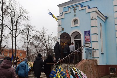 Охтирчани попрощалися з розвідником Олегом Тараном Охтирчани попрощалися з розвідником Олегом Тараном