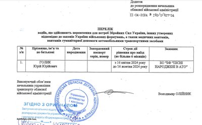 Перевезення гумвантажу. У Дніпропетровській ОВА підтвердили, що експосадовець Юрій Голик може виїжджати за кордон Перевезення гумвантажу. У Дніпропетровській ОВА підтвердили, що експосадовець Юрій Голик може виїжджати за кордон