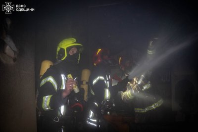 В Одесі під час пожежі в житловому будинку загинув 74-річний чоловік