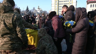 Із добровольцем, істориком та археологом Олексієм Войтюком попрощались у Рівному Із добровольцем, істориком та археологом Олексієм Войтюком попрощались у Рівному