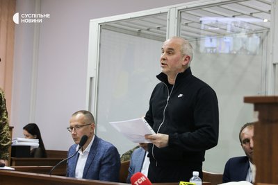 Народний депутат України Нестор Шуфрич під час засідання Шевченківського суду Києва, 24 вересня 2025 року Народний депутат України Нестор Шуфрич під час засідання Шевченківського суду Києва, 24 вересня 2025 року