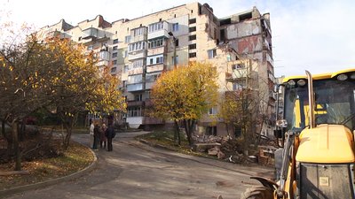 Будинок на Тернопільській станом на 30 жовтня Будинок на Тернопільській станом на 30 жовтня