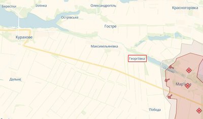 В Георгіївці на Донеччині внаслідок обстрілу поранена жінка