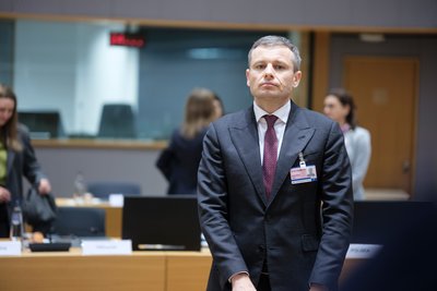 Міністр фінансів України Сергій Марченко бере участь у засіданні Ради з економічних та фінансових питань у штаб-квартирі Ради ЄС в Брюсселі, Бельгія, 21 січня 2025 року Міністр фінансів України Сергій Марченко бере участь у засіданні Ради з економічних та фінансових питань у штаб-квартирі Ради ЄС в Брюсселі, Бельгія, 21 січня 2025 року